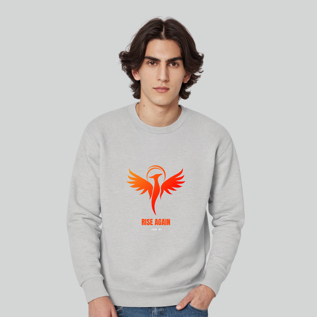 Clothivee Phoenix Rise Crew Neck Sweatshirt