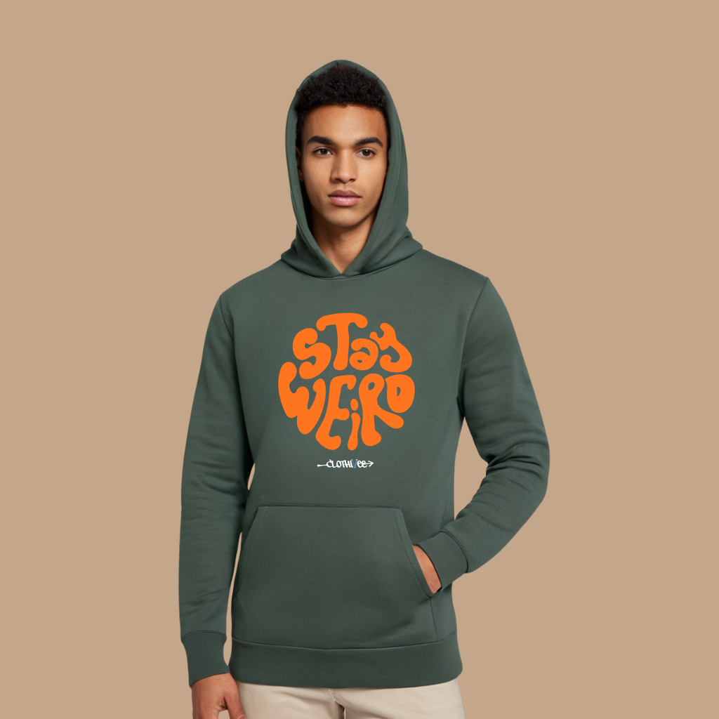 Stay Weird Bubble Hoodie