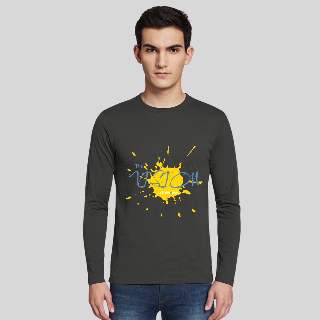 Clothivee Vision Splash Full Sleeves T-shirt