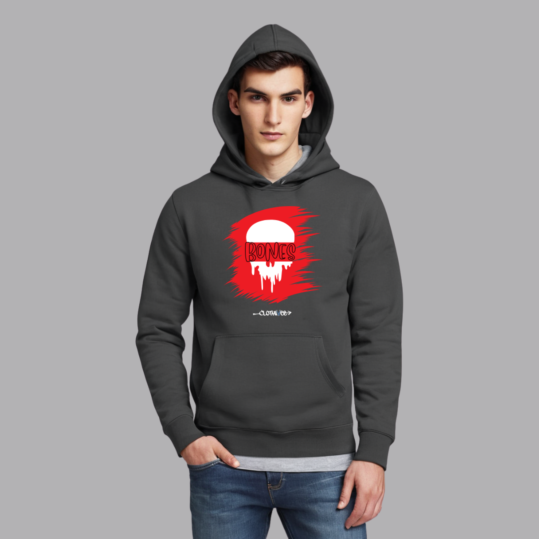 Clothivee Bones Drip Hoodie