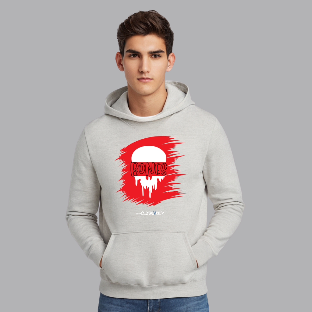 Clothivee Bones Drip Hoodie
