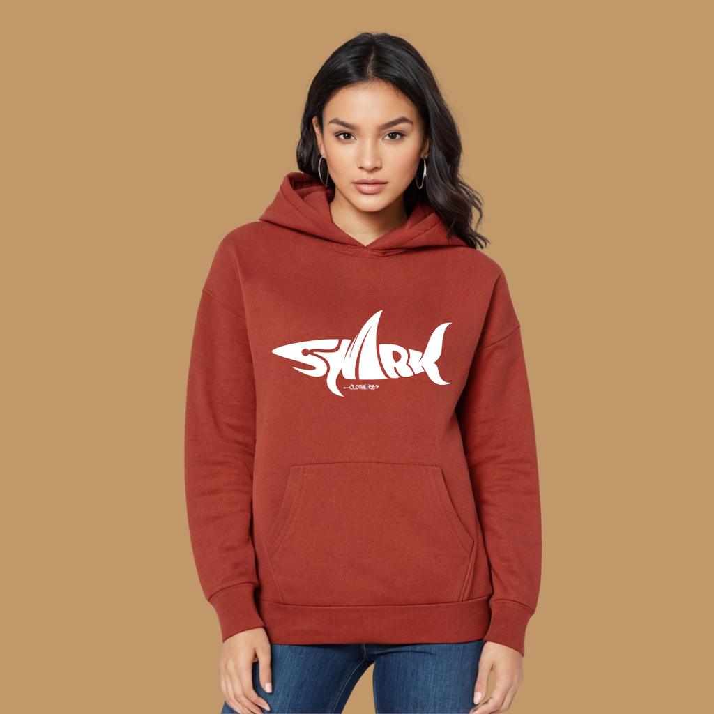 Clothivee Shark Wave Women Hoodie