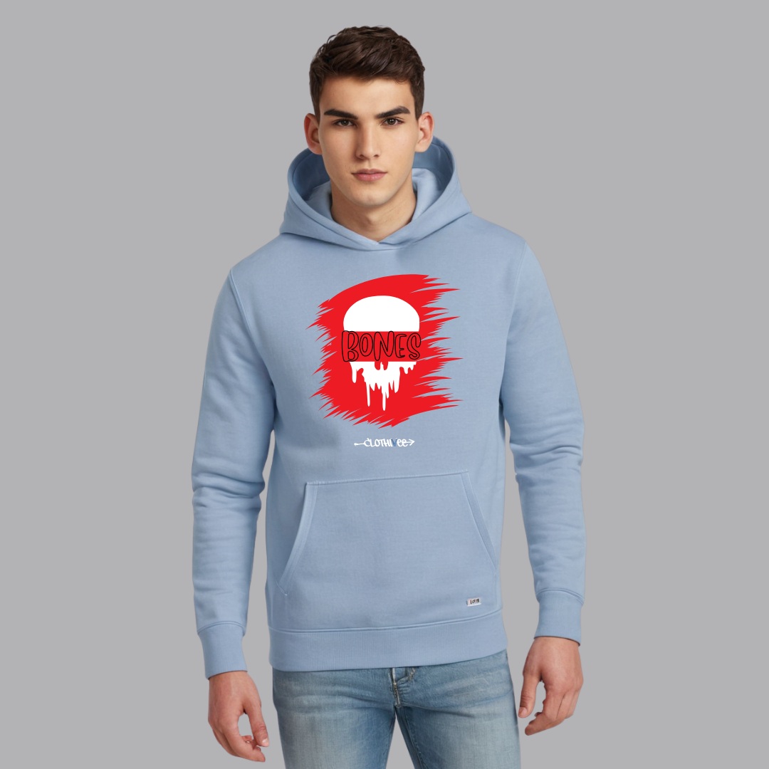 Clothivee Bones Drip Hoodie