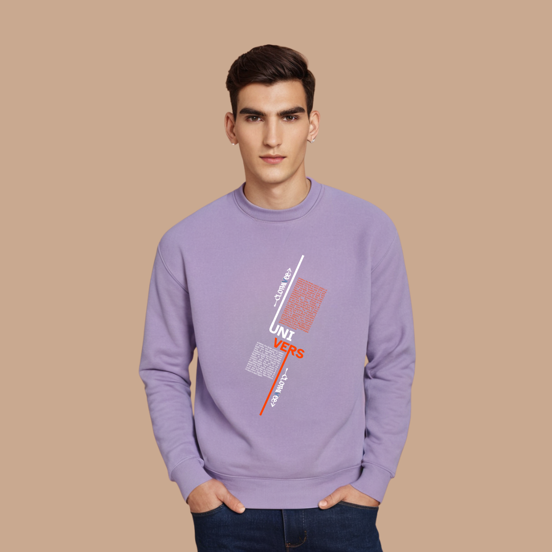 Universe Street Abstract Sweatshirt