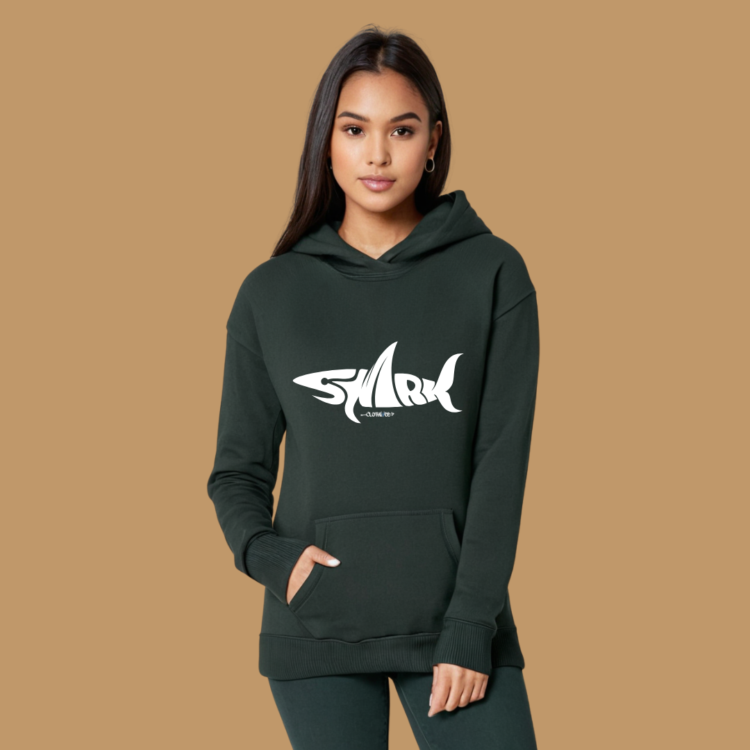 Clothivee Shark Wave Women Hoodie