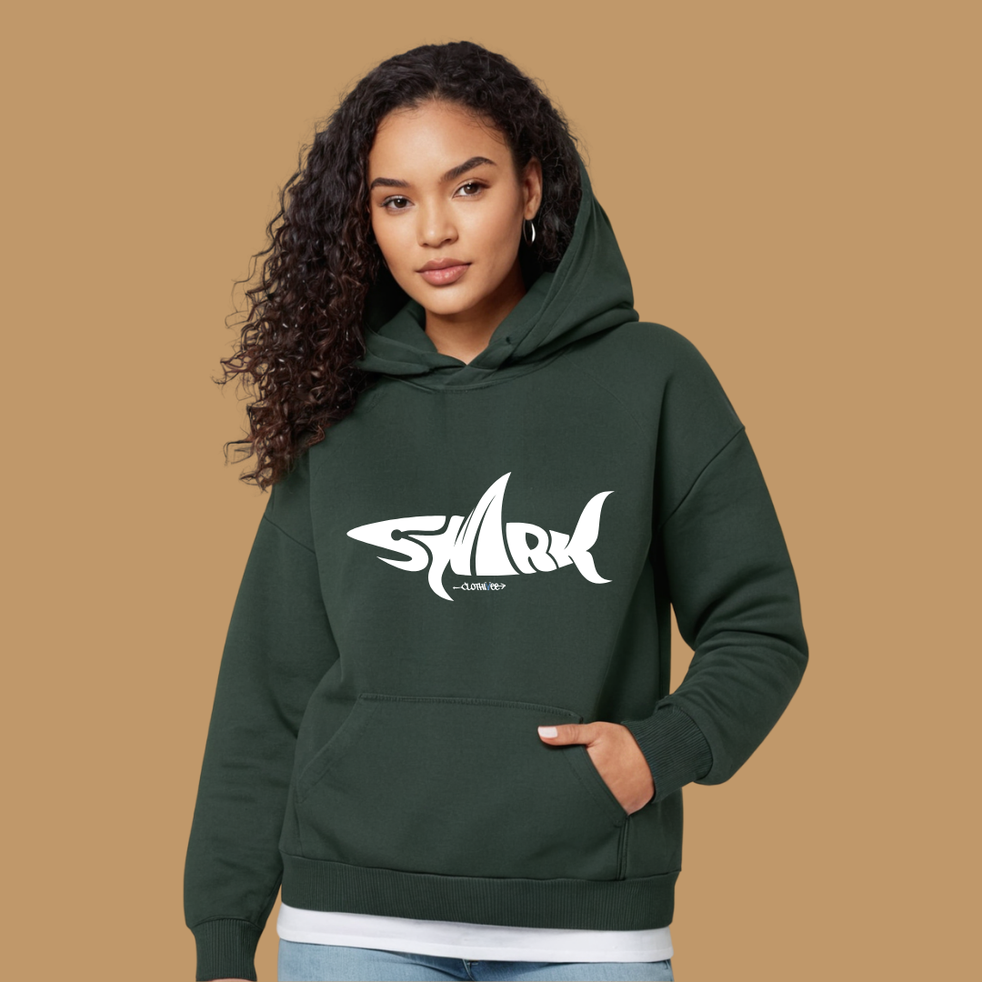 Clothivee Shark Wave Women Hoodie