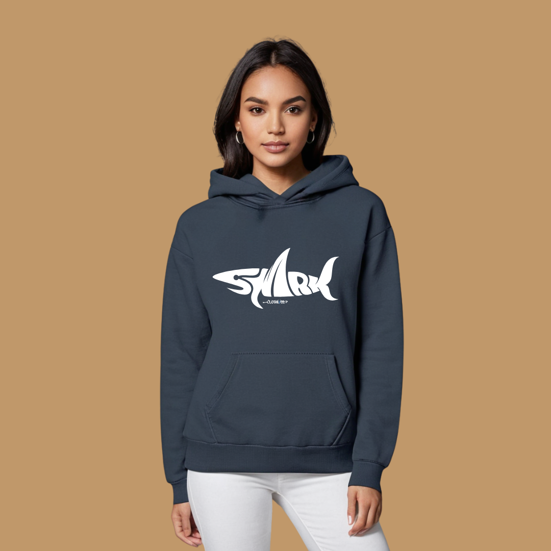 Clothivee Shark Wave Women Hoodie
