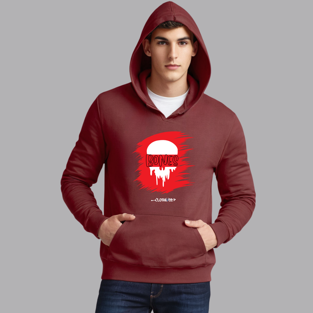 Clothivee Bones Drip Hoodie