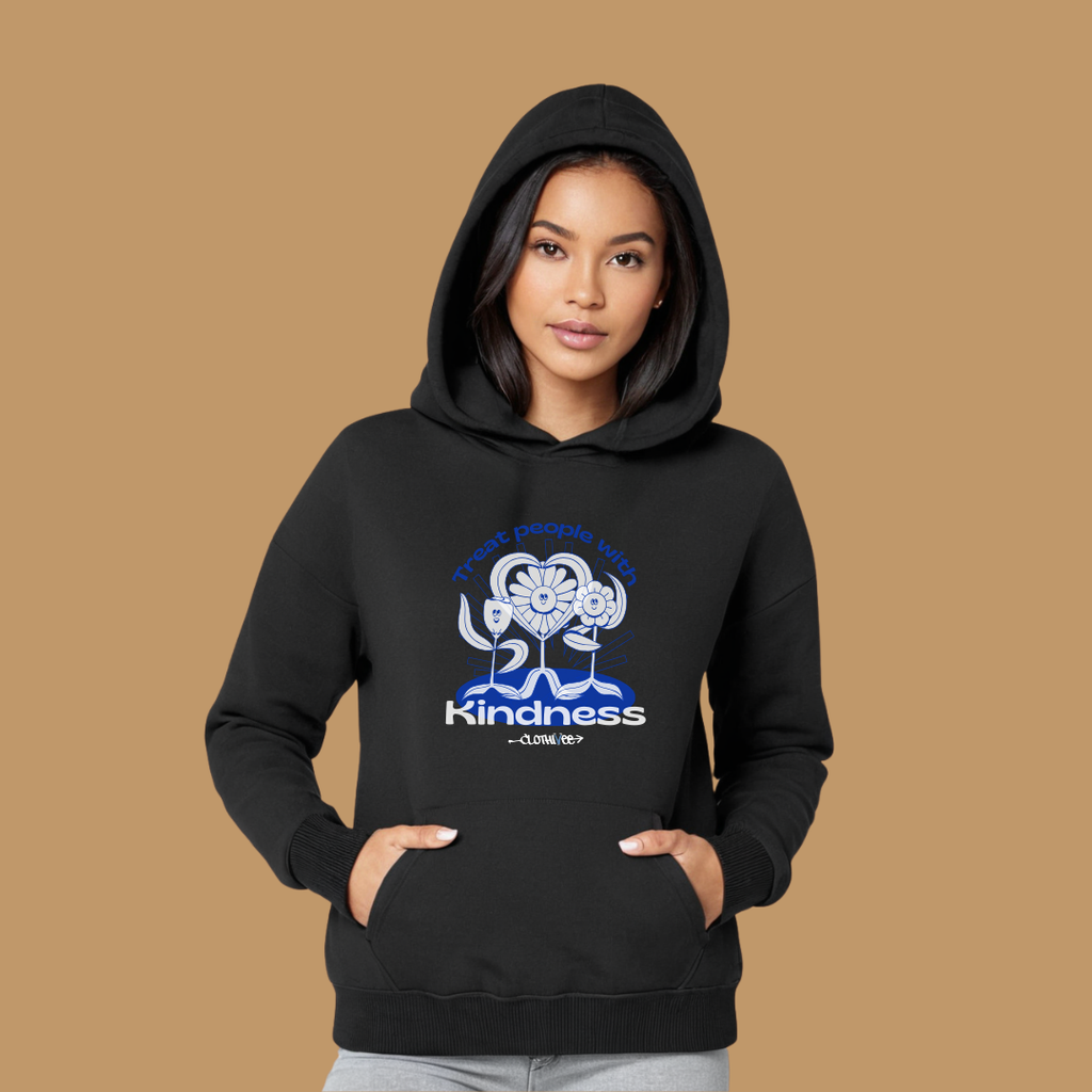 Clothivee Bloom Kindness Women Hoodie