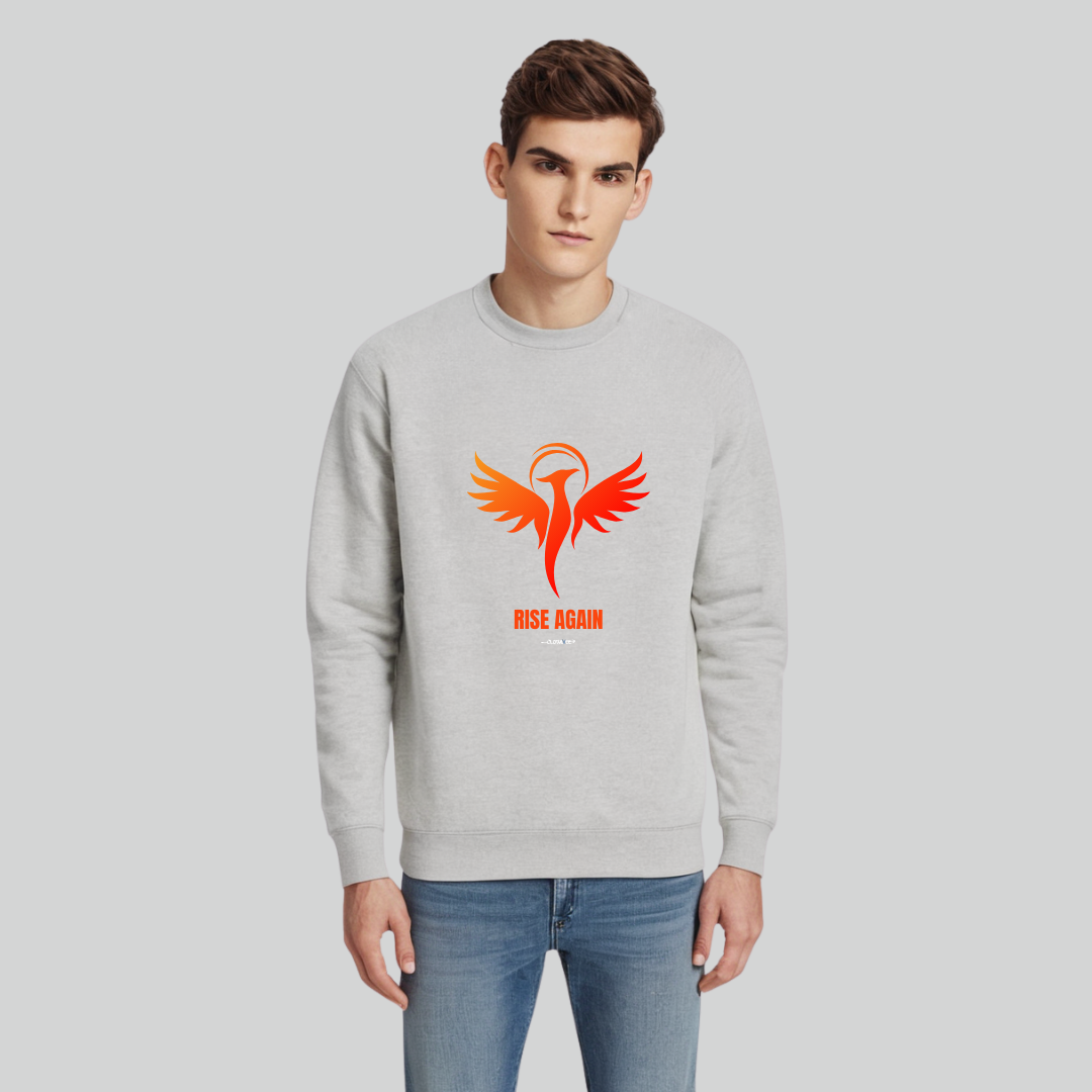 Clothivee Phoenix Rise Crew Neck Sweatshirt