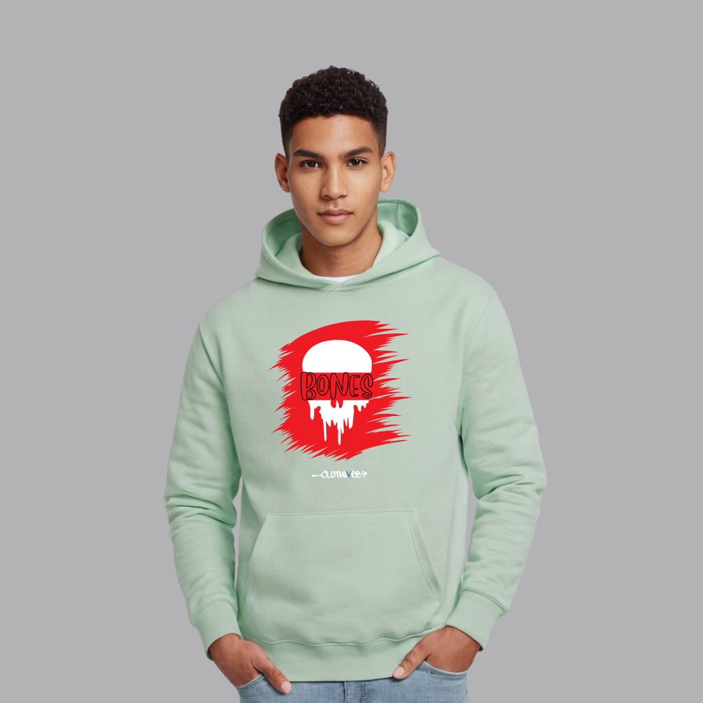 Clothivee Bones Drip Hoodie