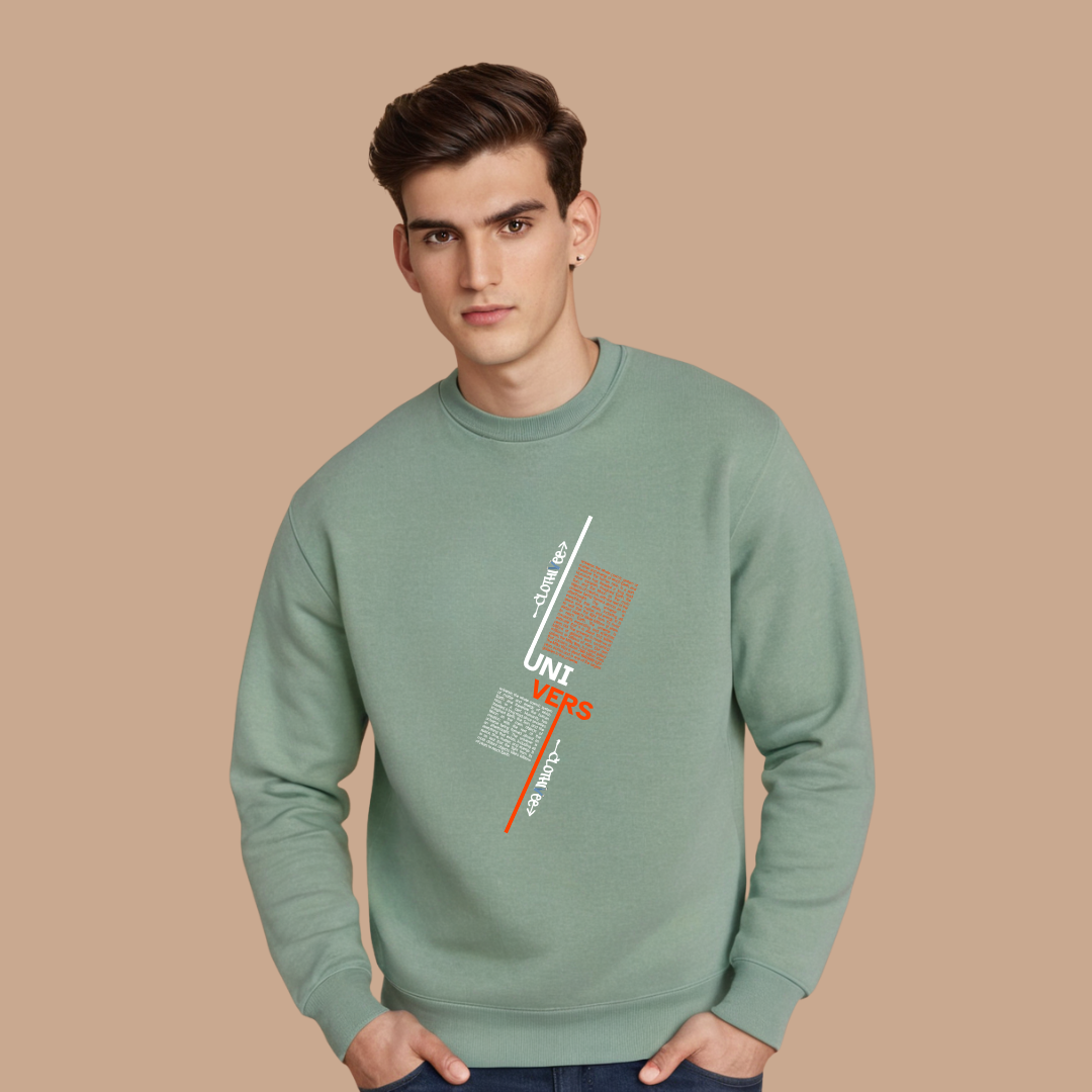 Universe Street Abstract Sweatshirt