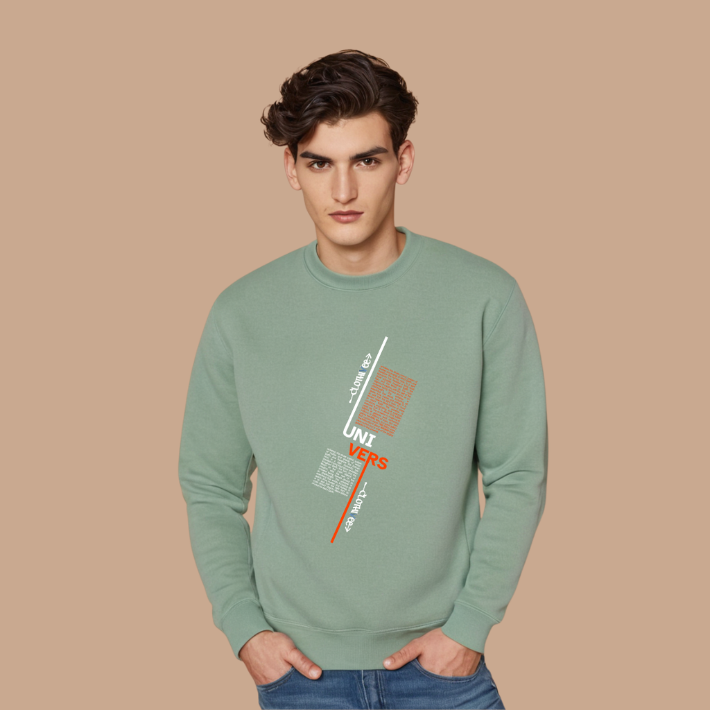 Universe Street Abstract Sweatshirt