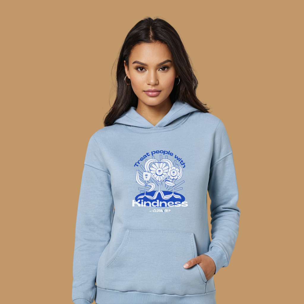 Clothivee Bloom Kindness Women Hoodie