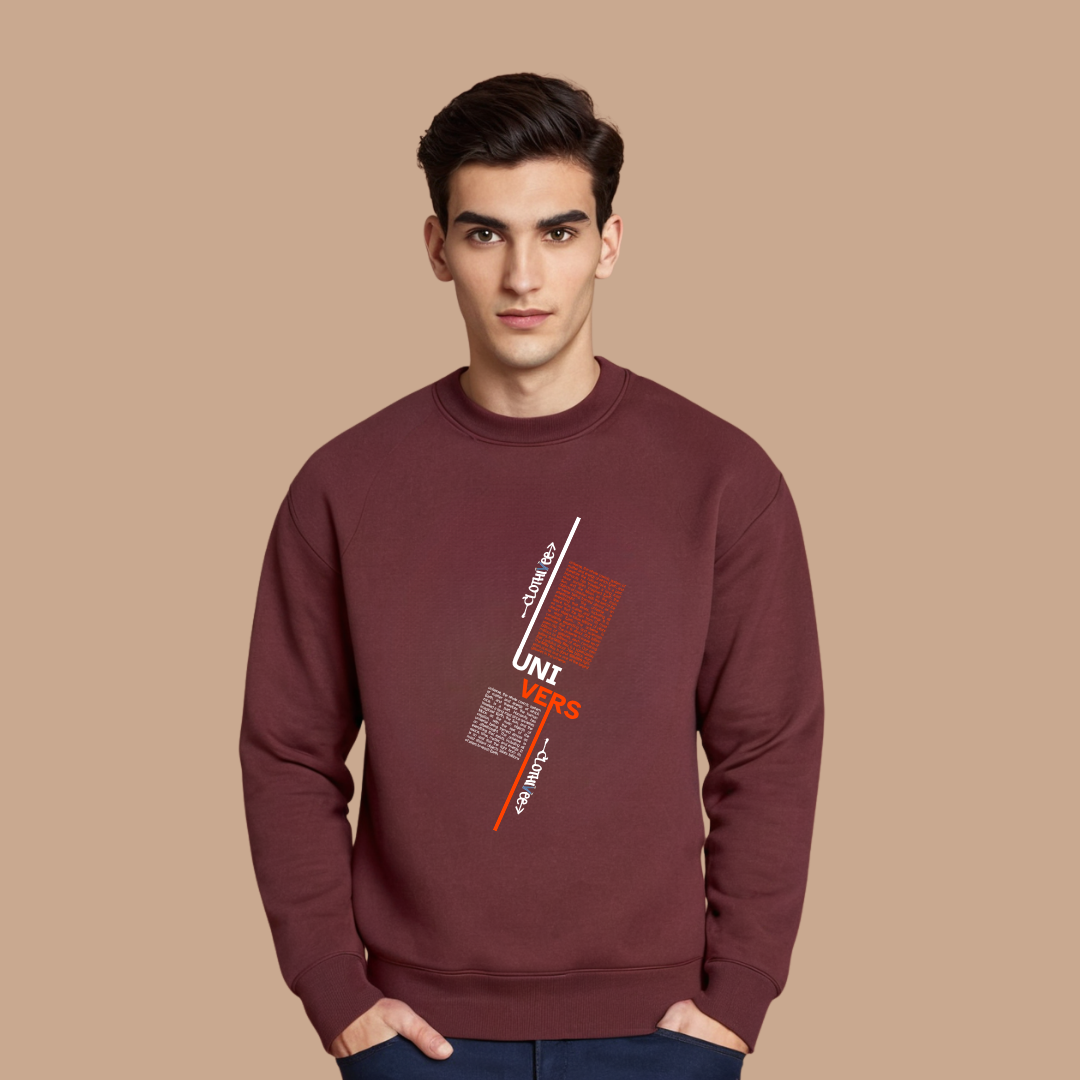Universe Street Abstract Sweatshirt