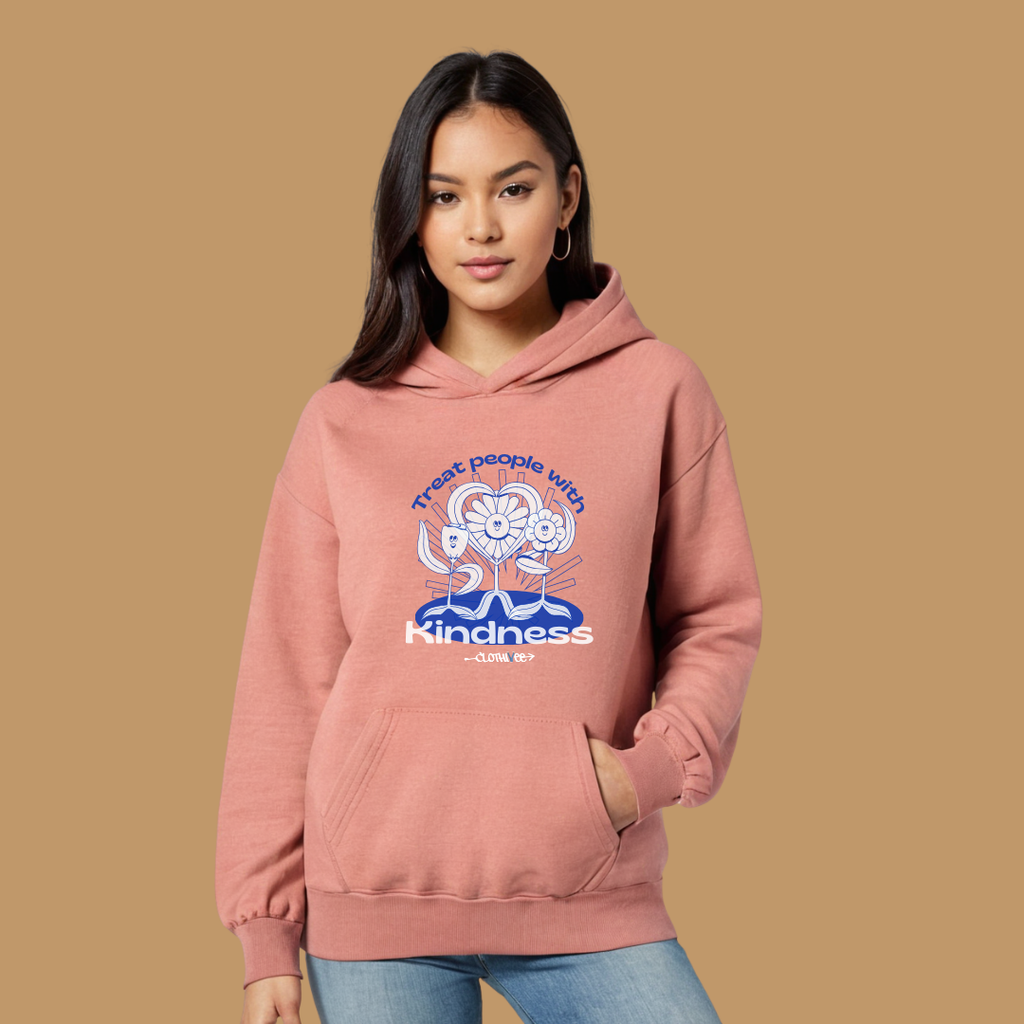 Clothivee Bloom Kindness Women Hoodie