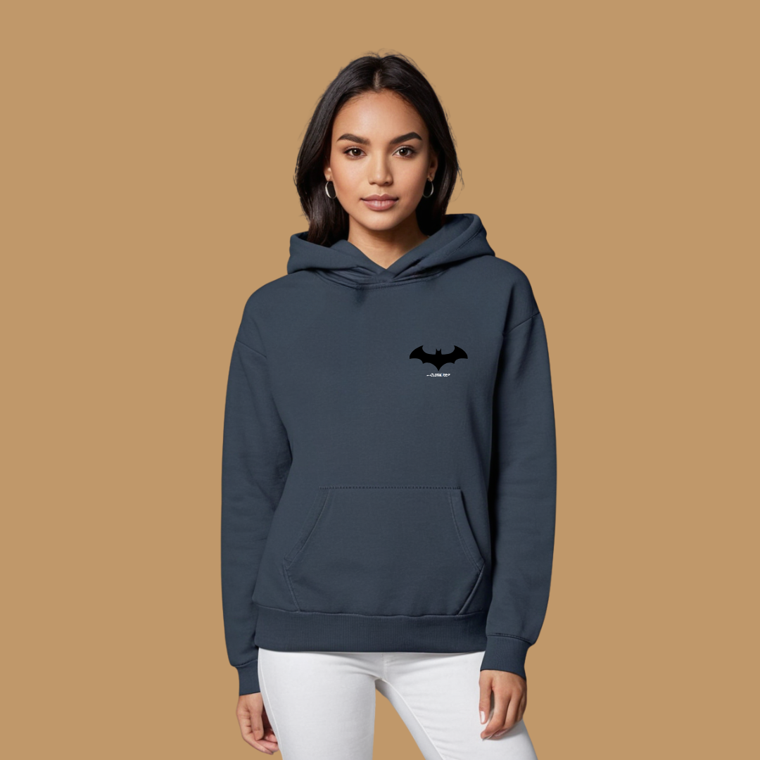 Clothivee Midnight Bat Women Hoodie