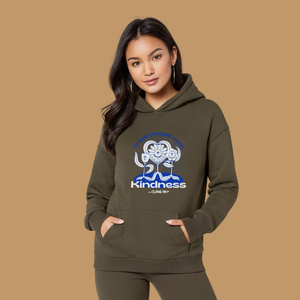 Clothivee Bloom Kindness Women Hoodie
