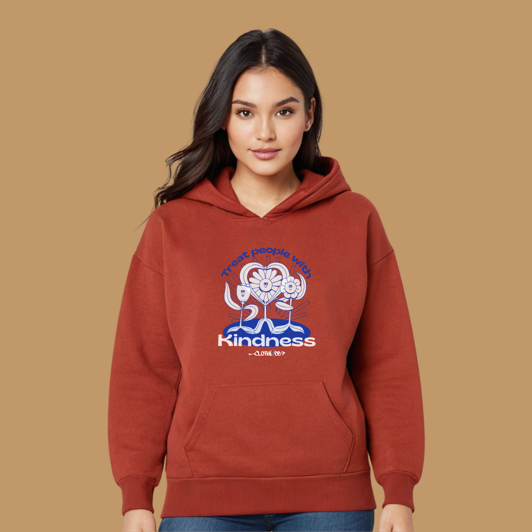 Clothivee Bloom Kindness Women Hoodie