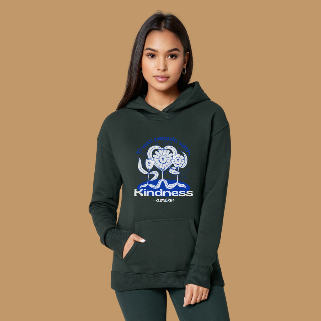 Clothivee Bloom Kindness Women Hoodie