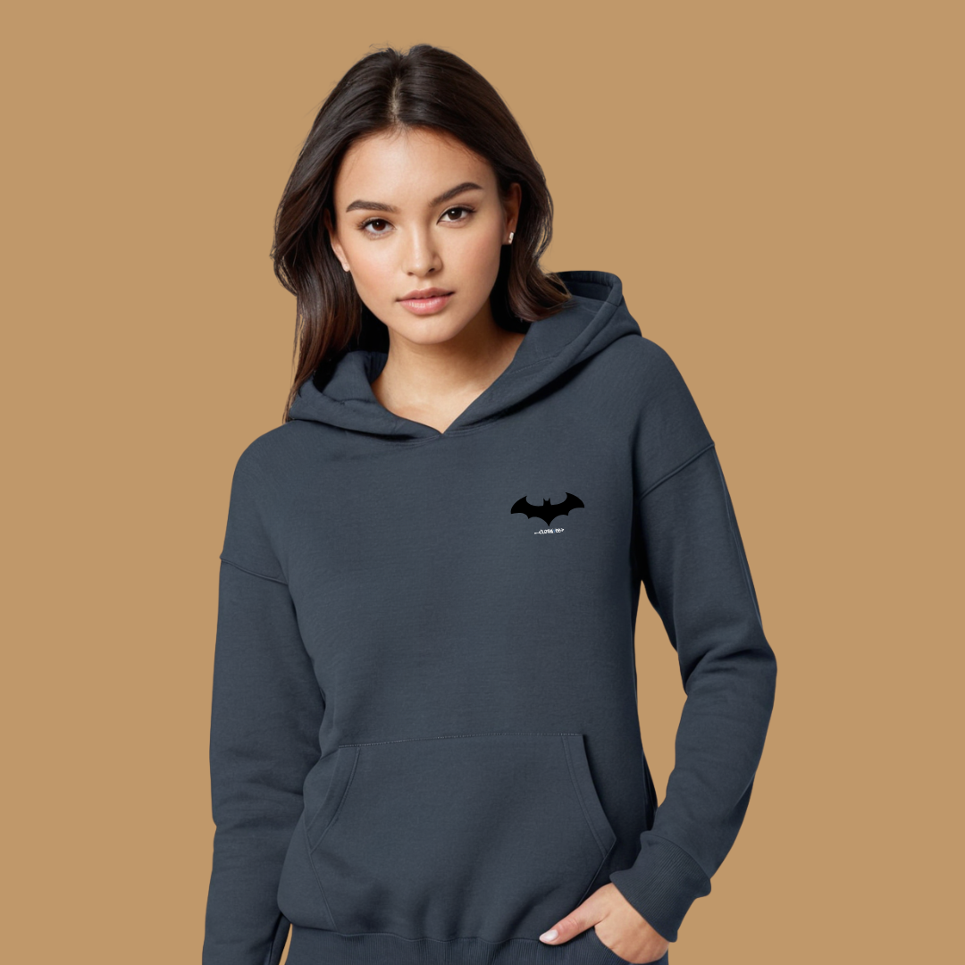 Clothivee Midnight Bat Women Hoodie