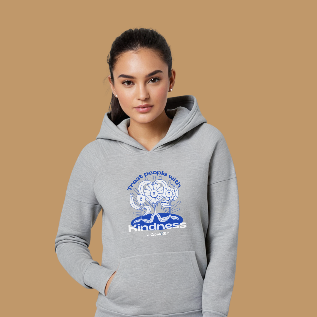Clothivee Bloom Kindness Women Hoodie
