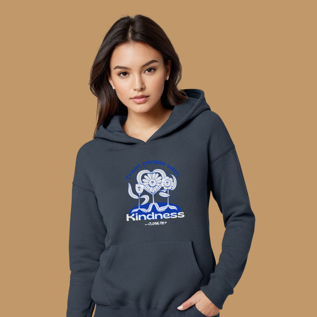 Clothivee Bloom Kindness Women Hoodie
