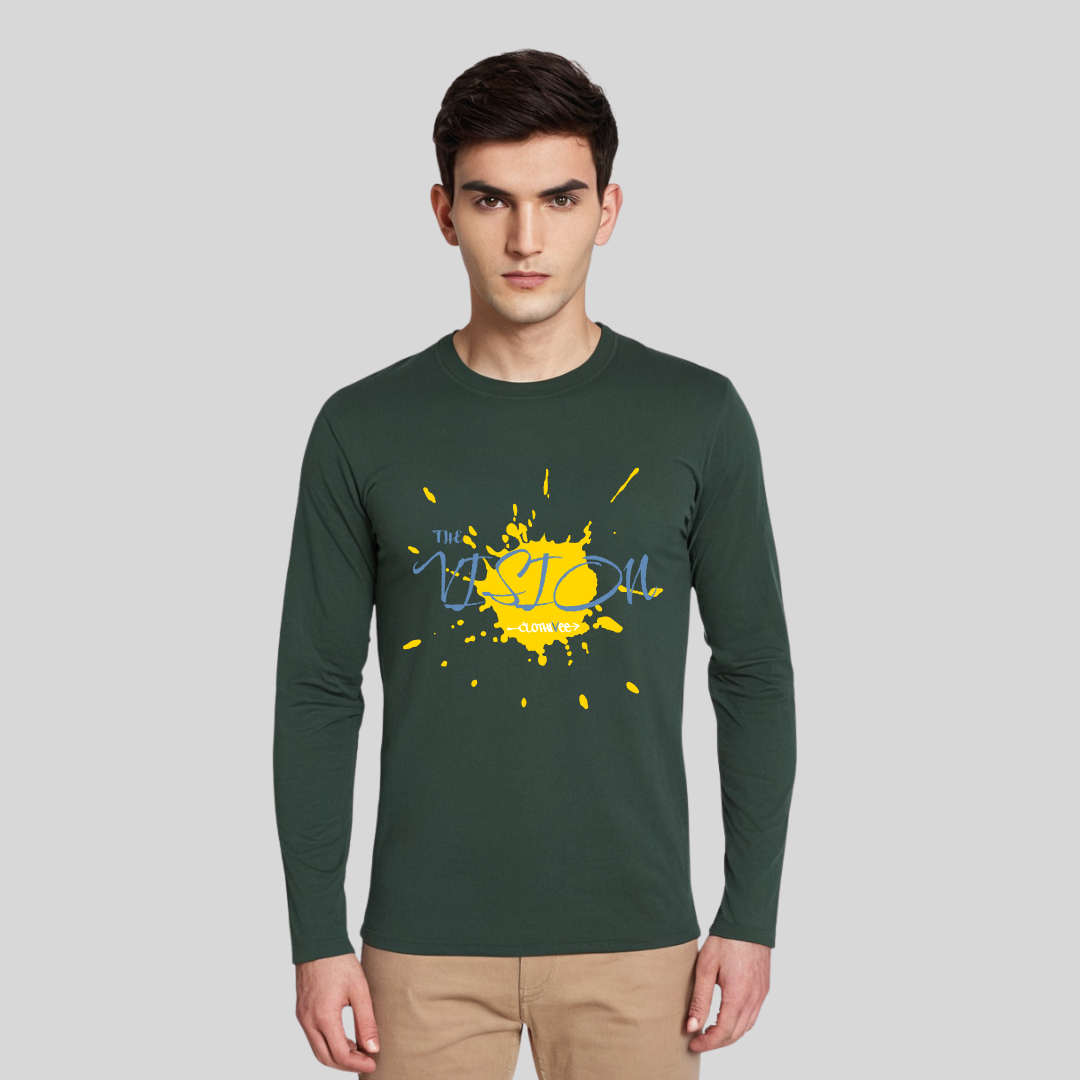 Clothivee Vision Splash Full Sleeves T-shirt
