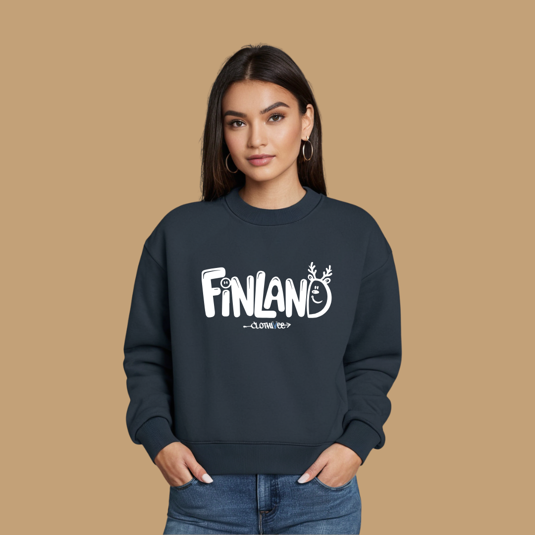 Clothivee Finland Women Sweatshirt