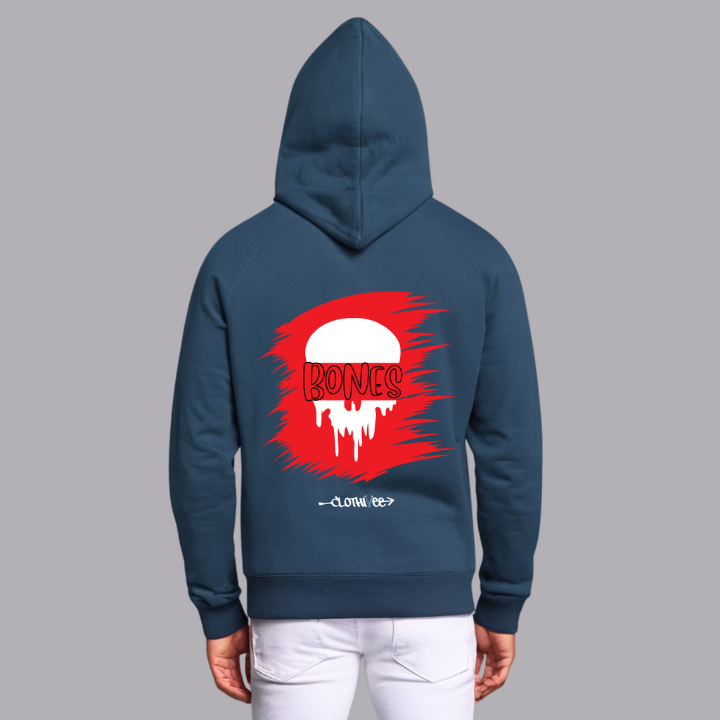Clothivee Bones Surge Oversized Hoodie