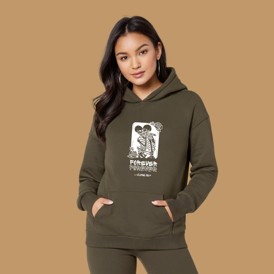Clothivee Forever Gothic Women Hoodie