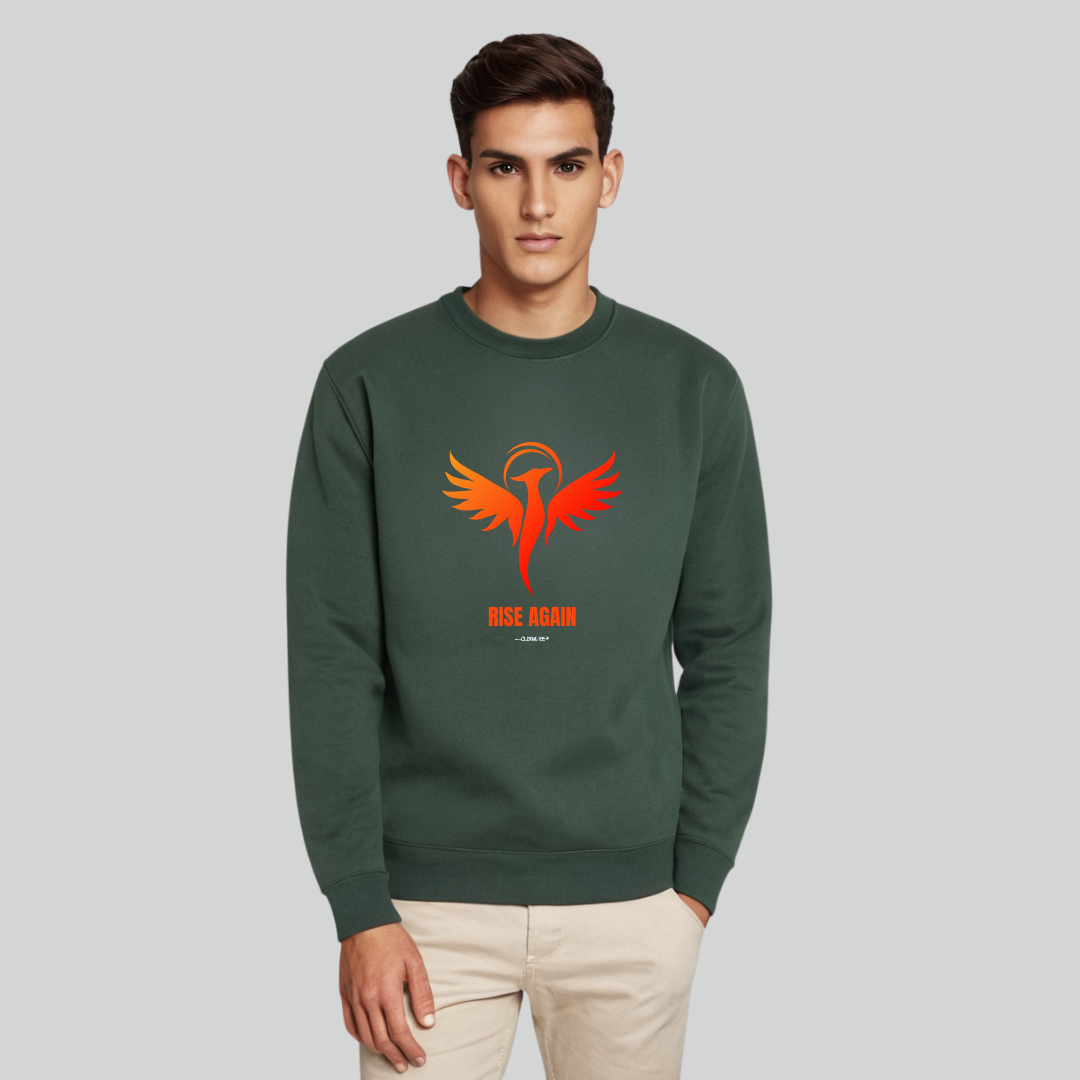 Clothivee Phoenix Rise Crew Neck Sweatshirt
