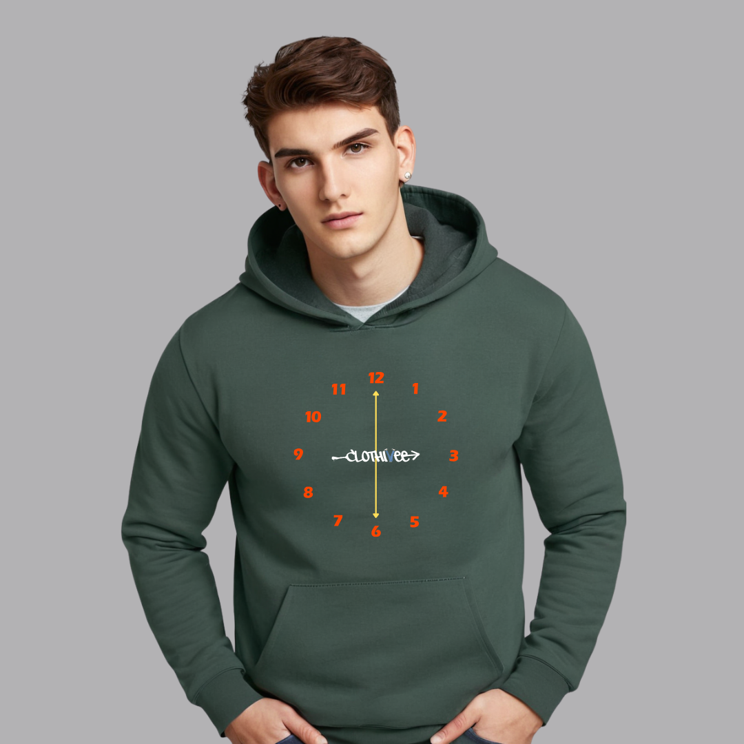 Clothivee Clock Face Hoodie