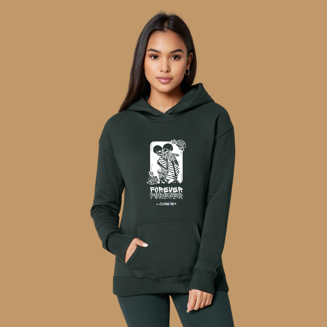 Clothivee Forever Gothic Women Hoodie