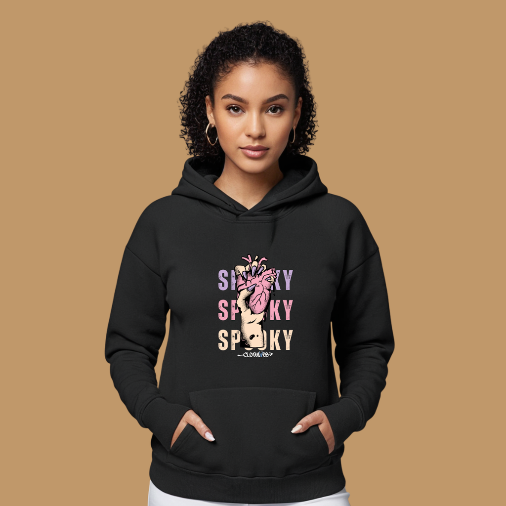 Clothivee Simply Spooky Women Hoodie