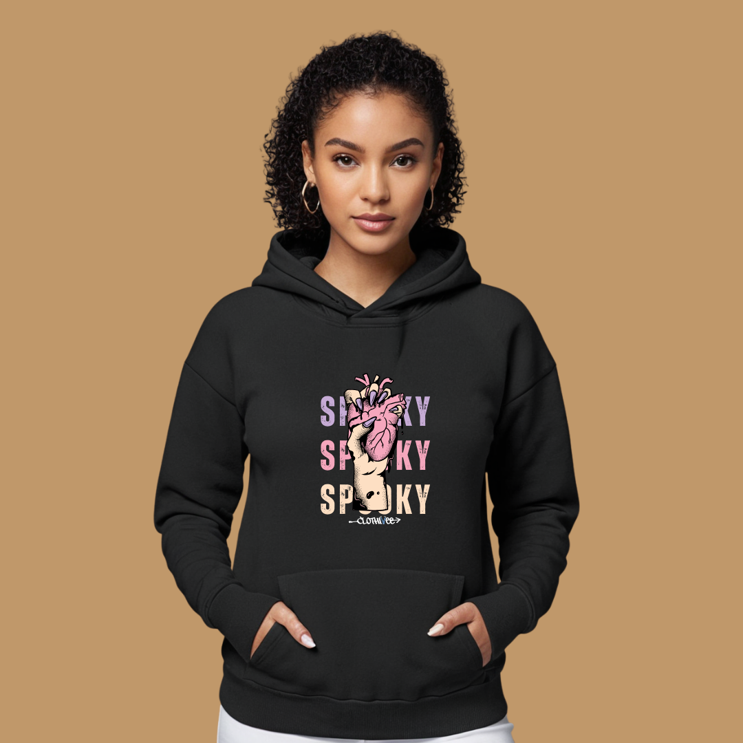 Clothivee Simply Spooky Women Hoodie