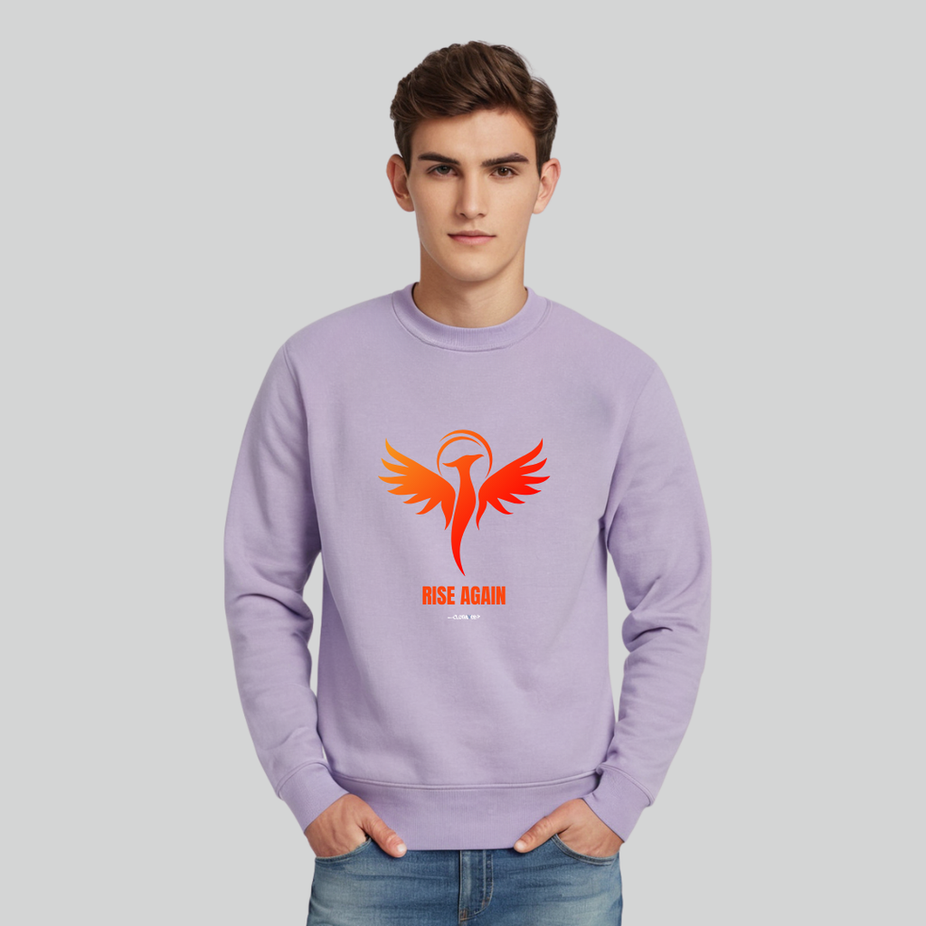 Clothivee Phoenix Rise Crew Neck Sweatshirt