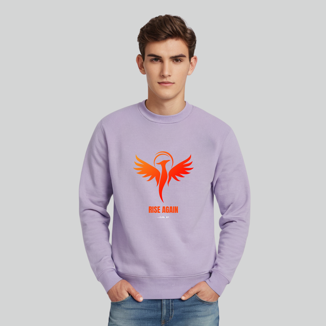 Clothivee Phoenix Rise Crew Neck Sweatshirt