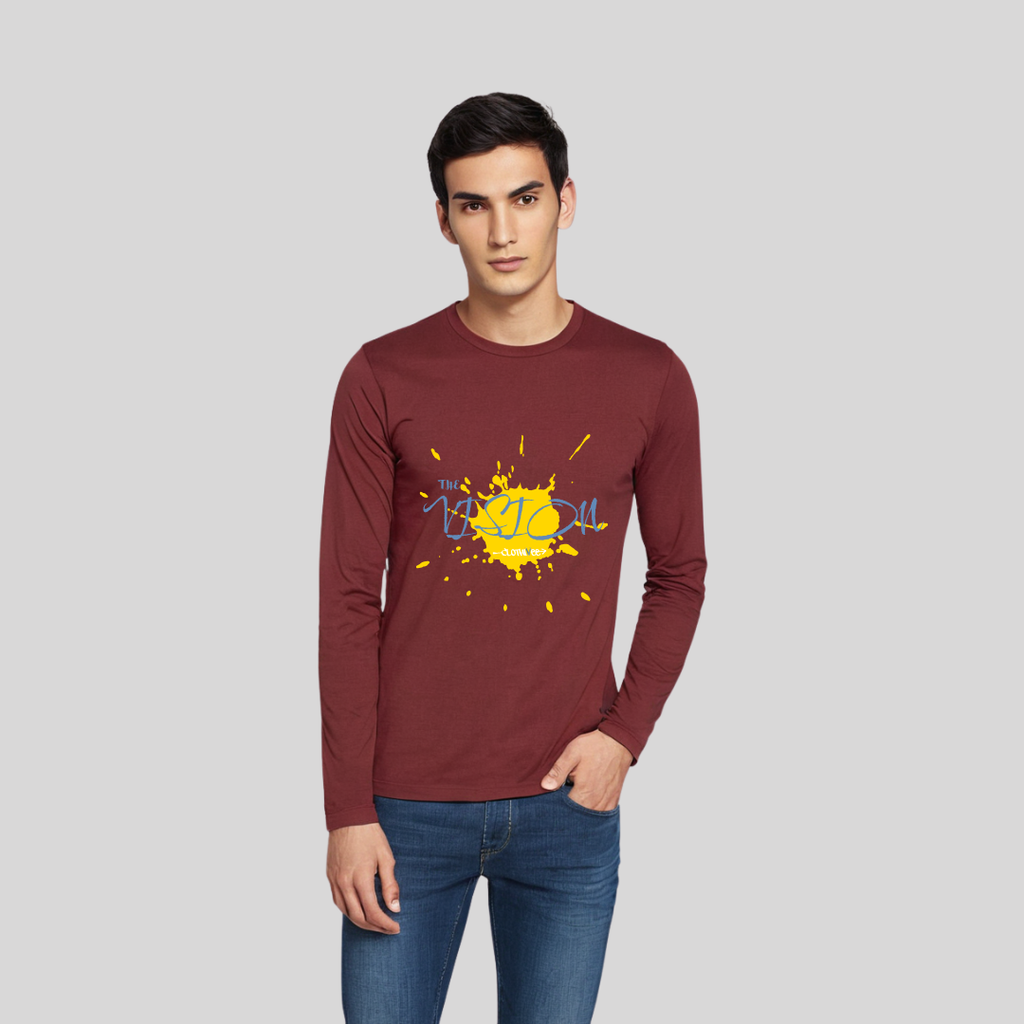 Clothivee Vision Splash Full Sleeves T-shirt