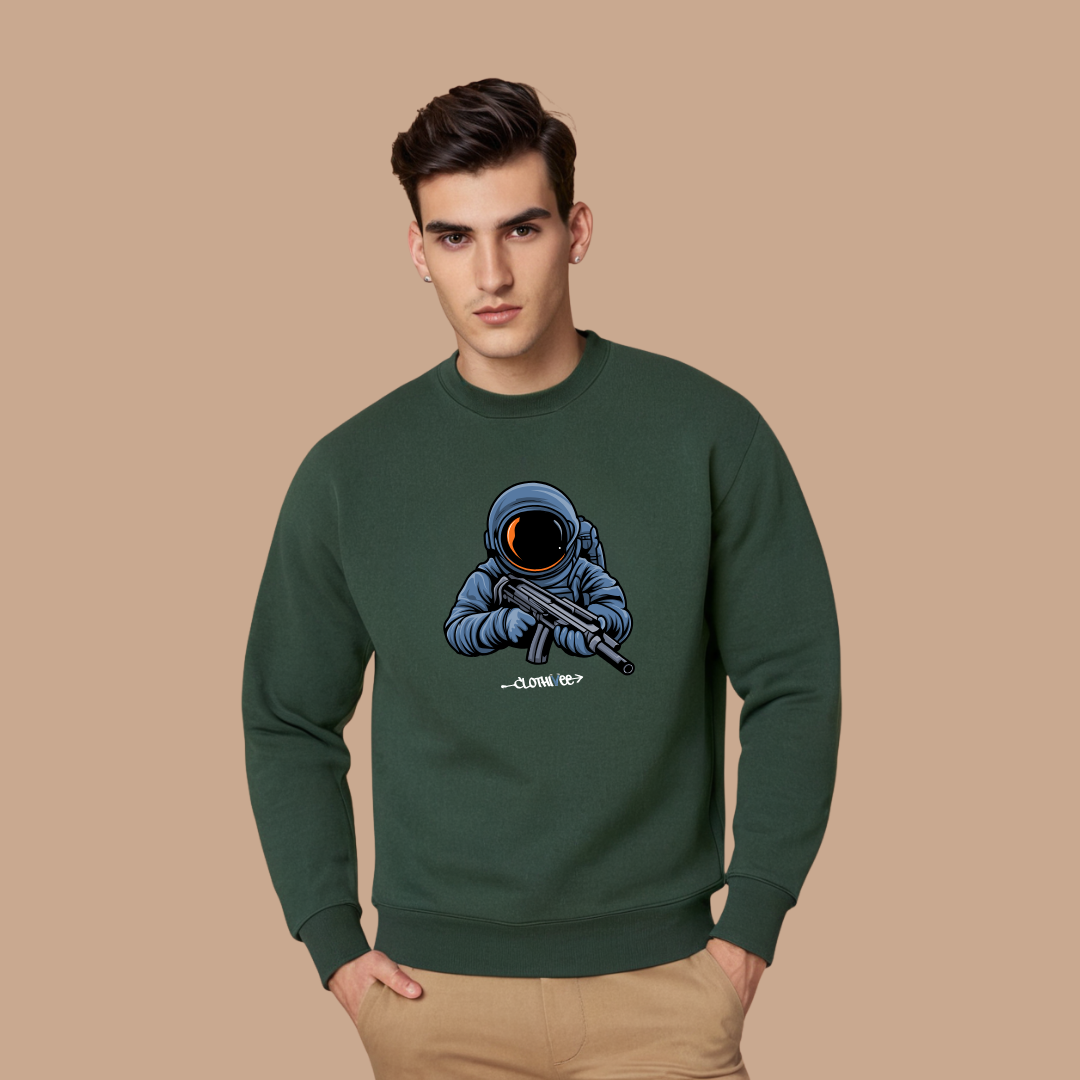 Cosmic Explorer Astronaut Sweatshirt