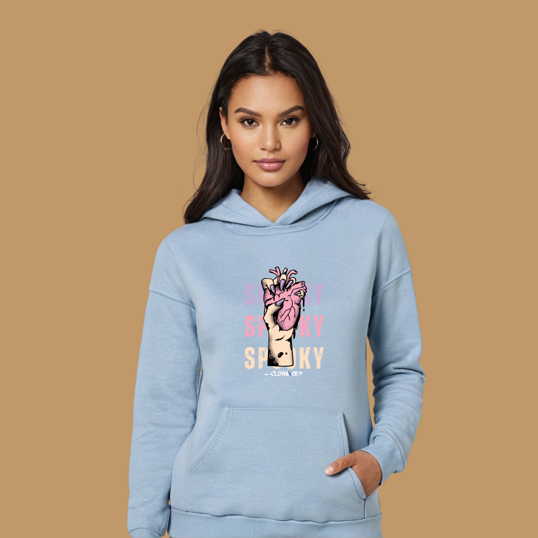 Clothivee Simply Spooky Women Hoodie