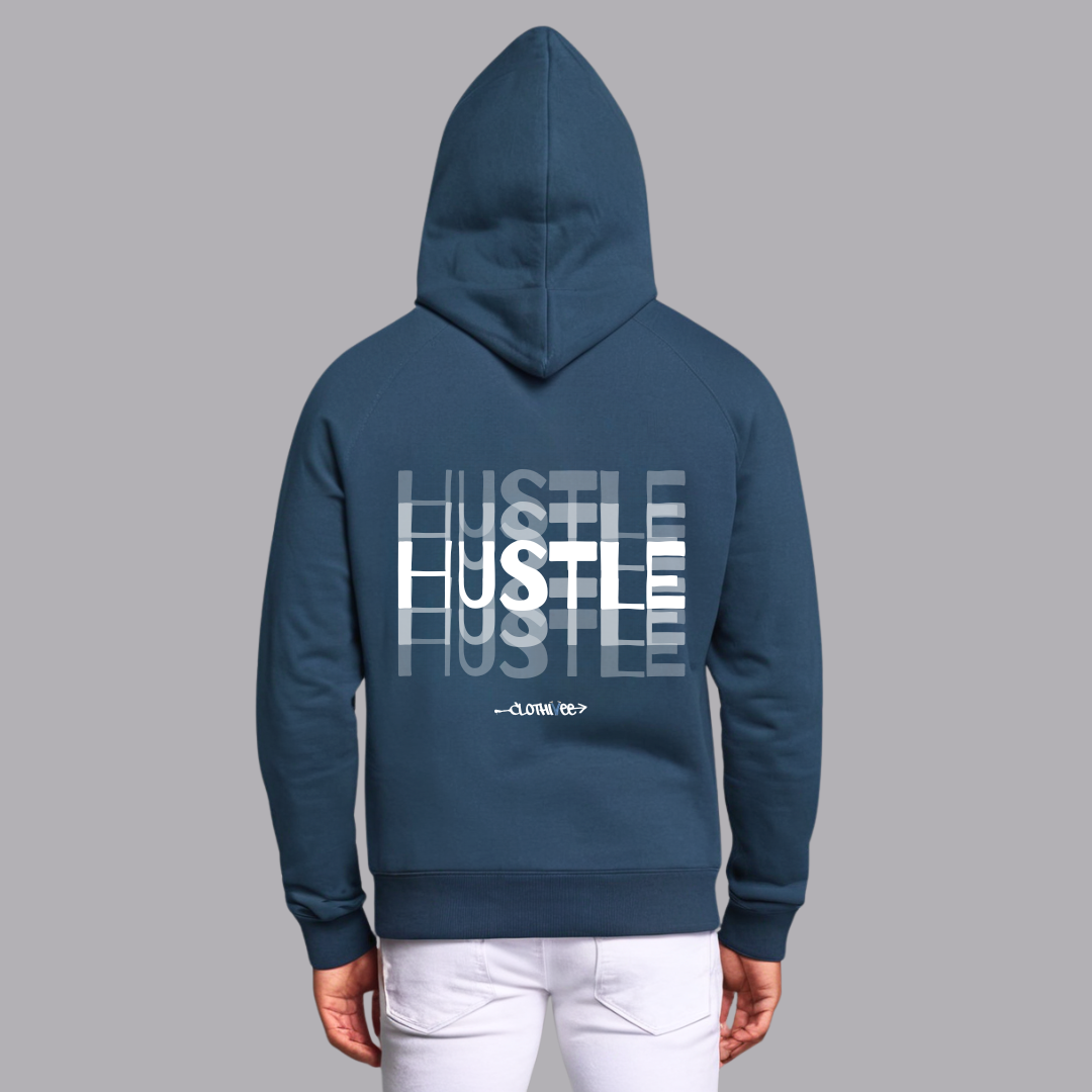 Clothivee Hustle Stacked Oversized Hoodie