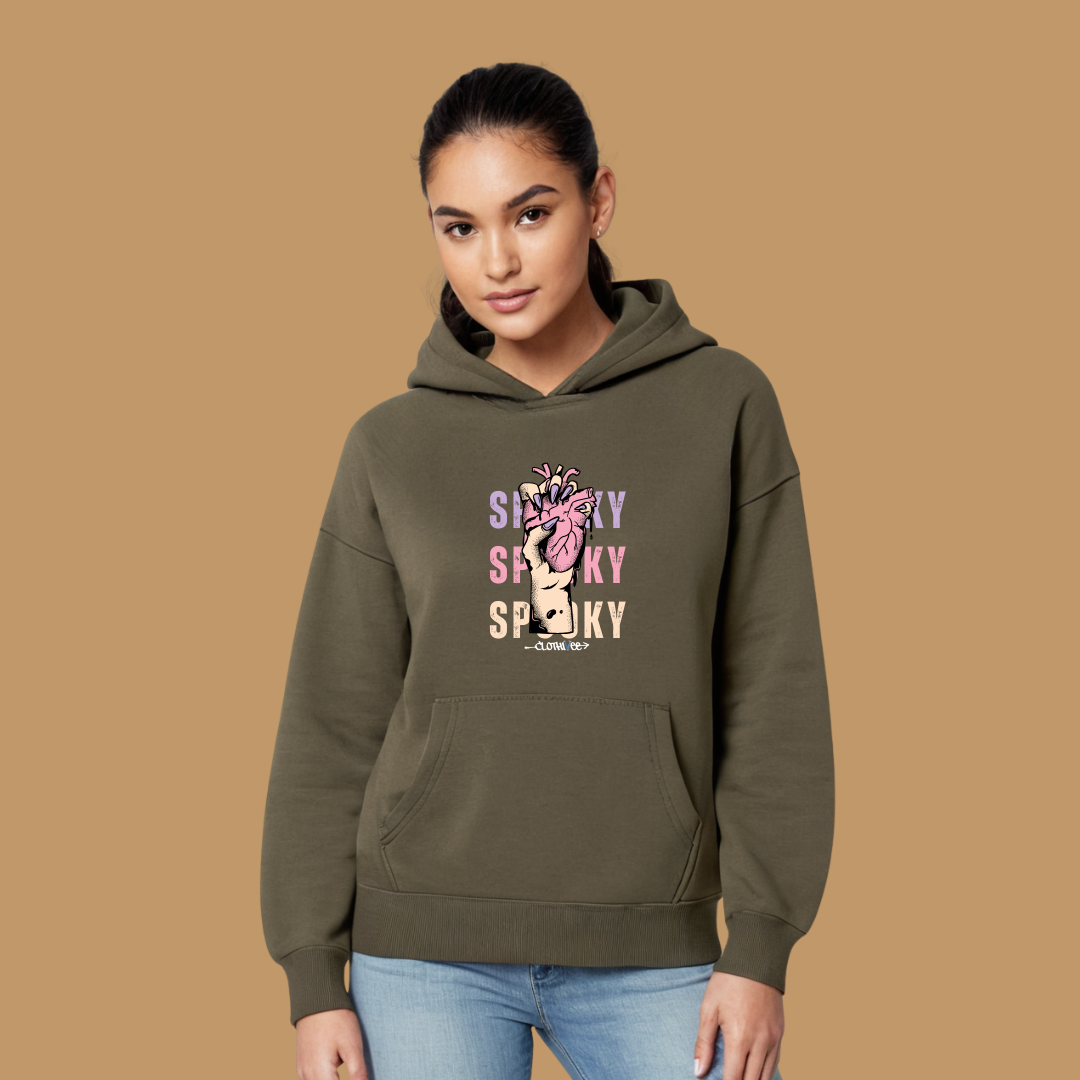 Clothivee Simply Spooky Women Hoodie