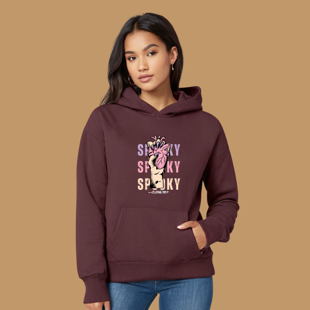 Clothivee Simply Spooky Women Hoodie