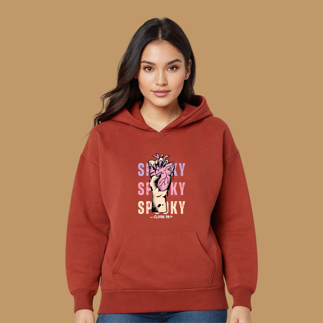 Clothivee Simply Spooky Women Hoodie