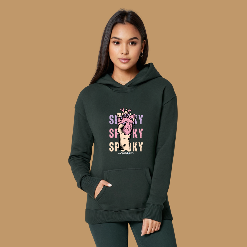 Clothivee Simply Spooky Women Hoodie