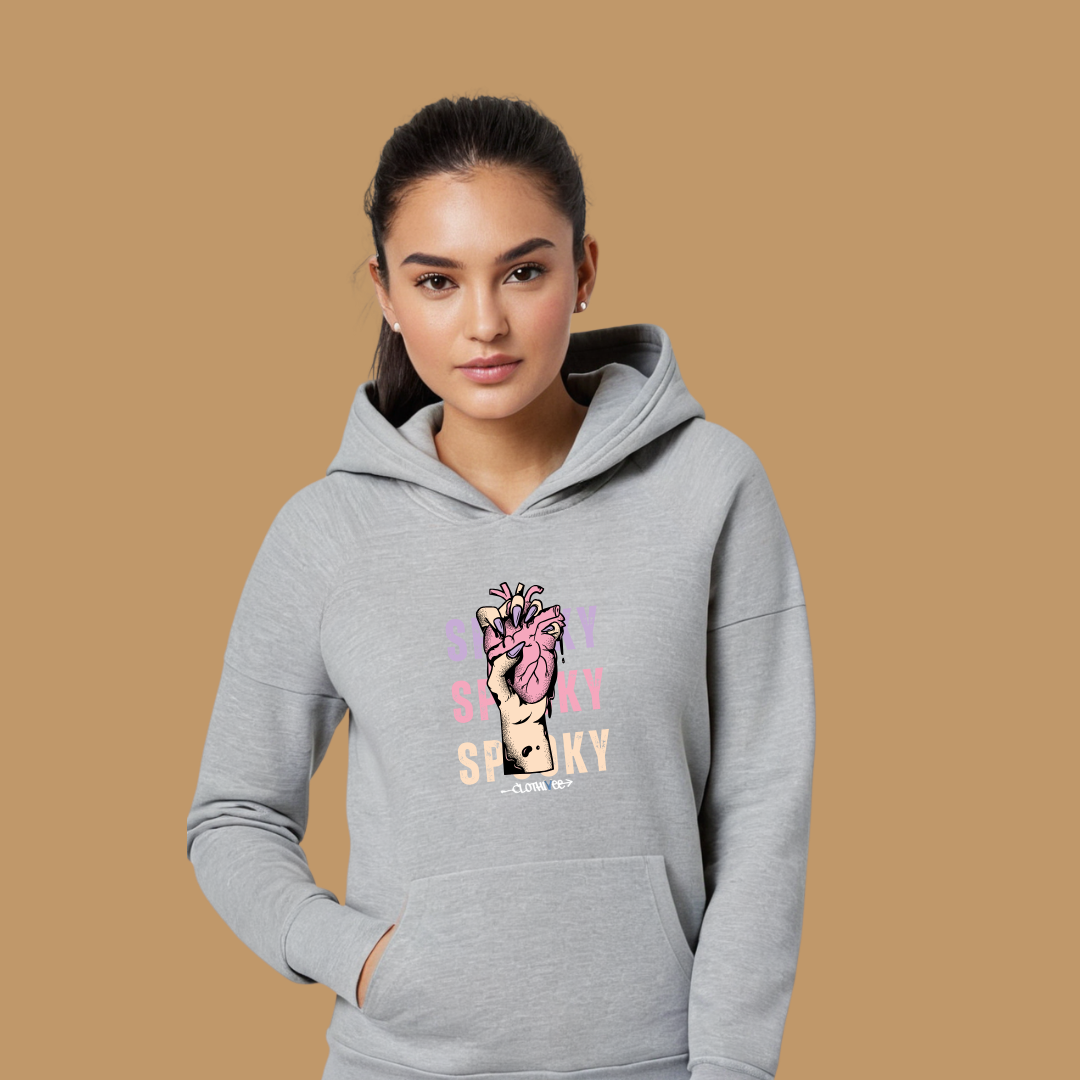 Clothivee Simply Spooky Women Hoodie