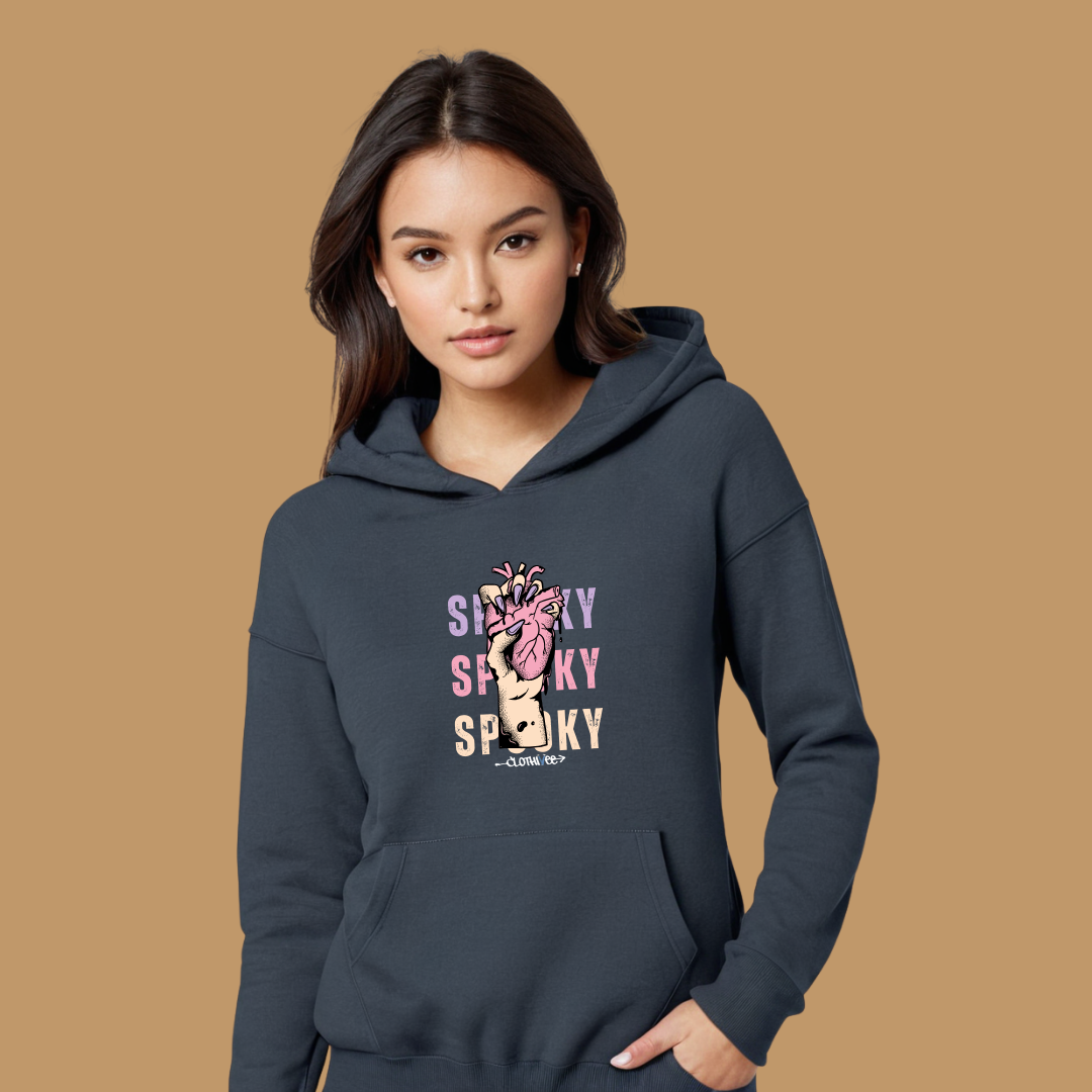 Clothivee Simply Spooky Women Hoodie