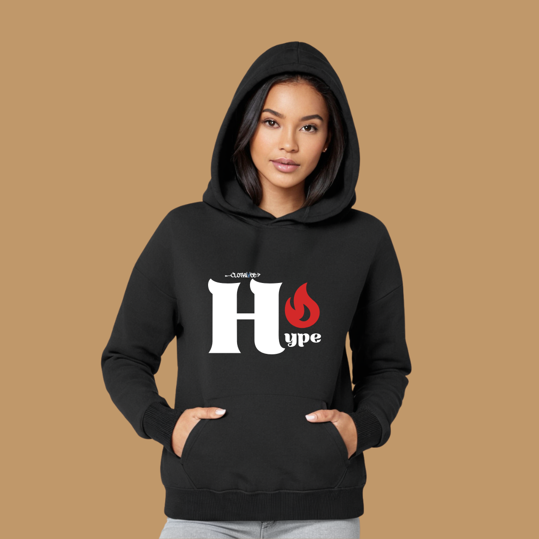 Clothivee Fire Hype Women Hoodie