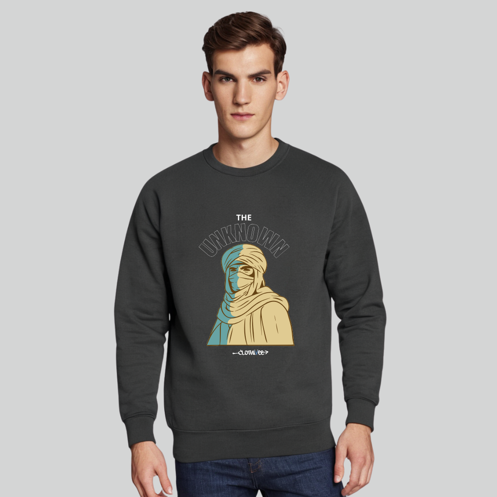 Clothivee The Unknown Wanderer Crew Neck Sweatshirt